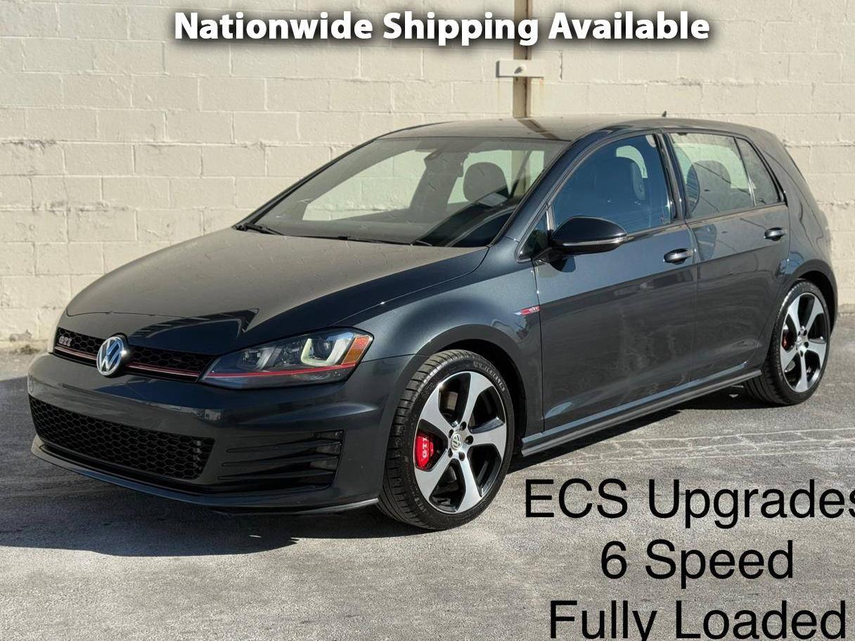 VOLKSWAGEN GOLF GTI 2017 3VW547AUXHM031198 image